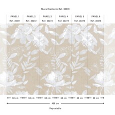 Hooked on Walls Hookedonwalls Umami Mural Santorini 30271