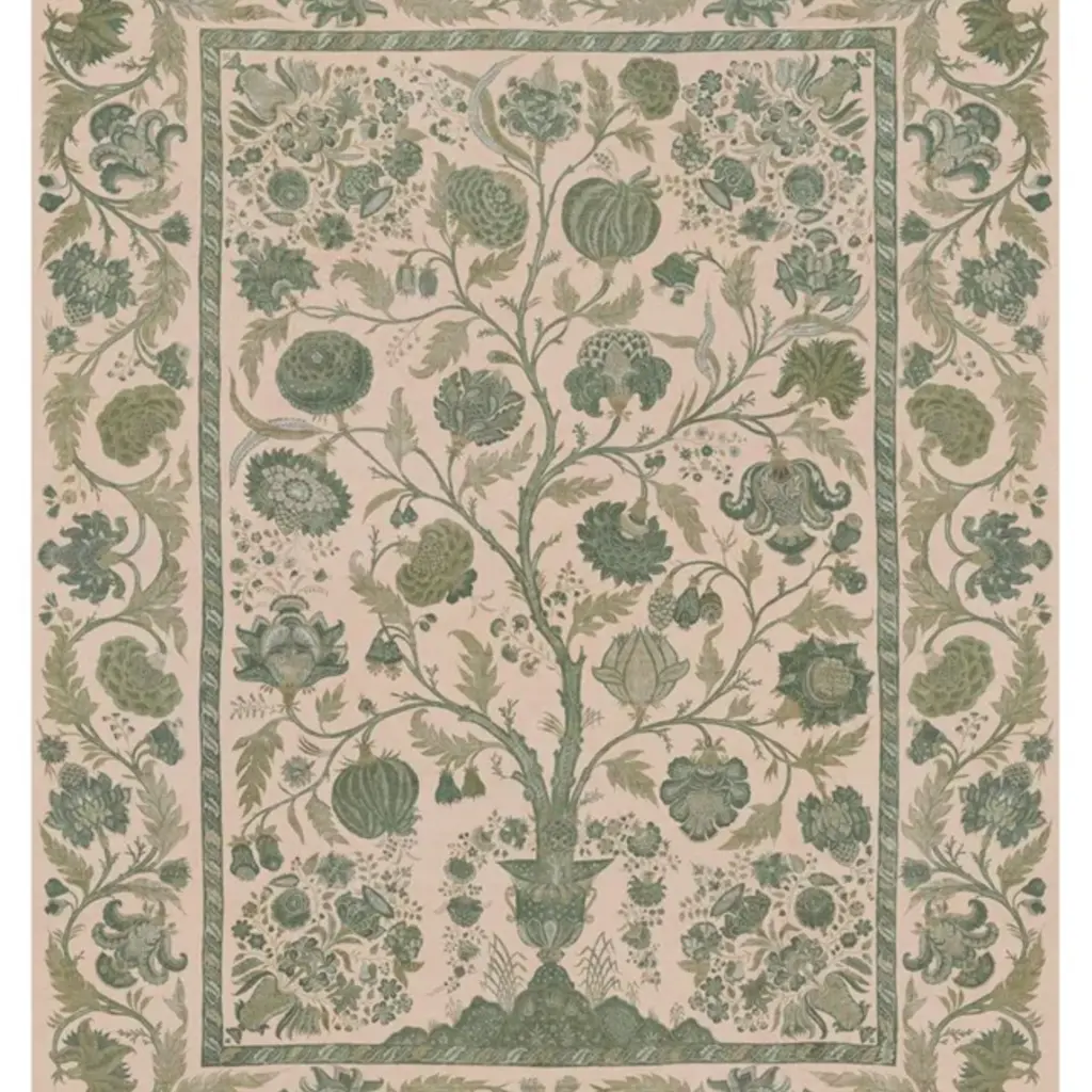 Eijffinger Eijffinger Amber Mural Tree of Life Red Emerald 350687