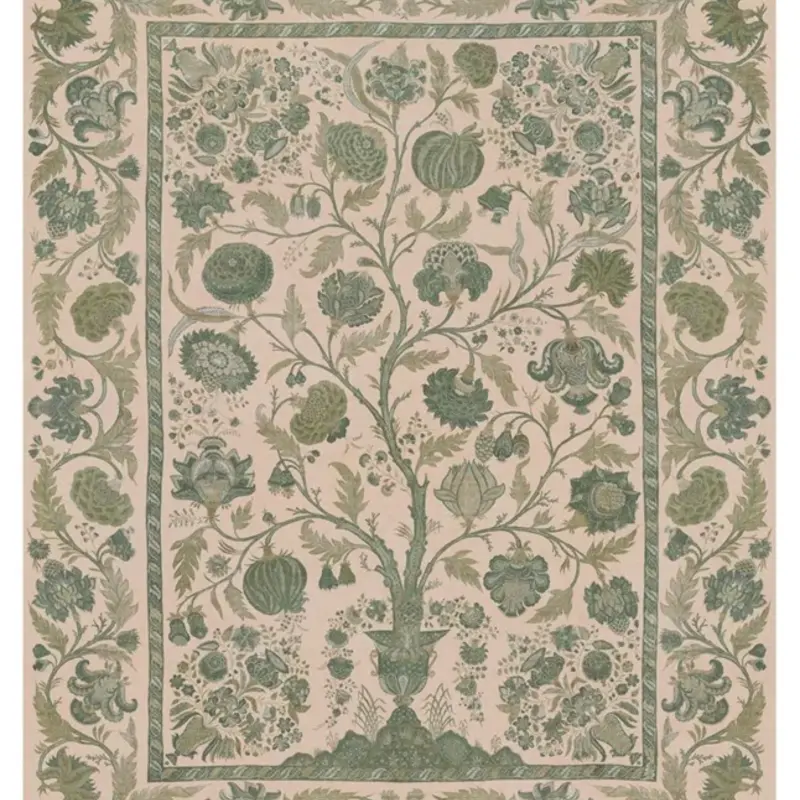 Eijffinger Eijffinger Amber Mural Tree of Life Red Emerald 350687