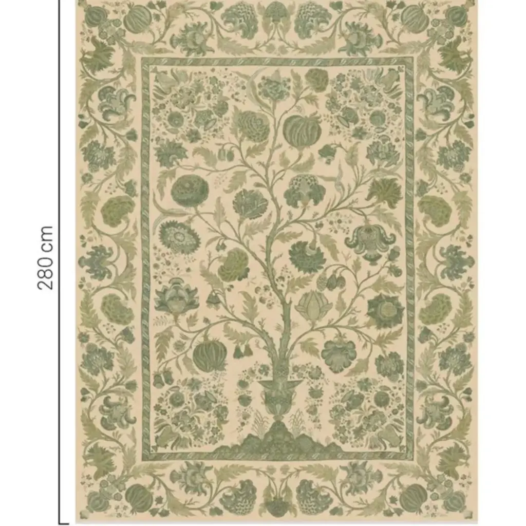 Eijffinger Eijffinger Amber Mural Tree of Life Red Emerald 350687