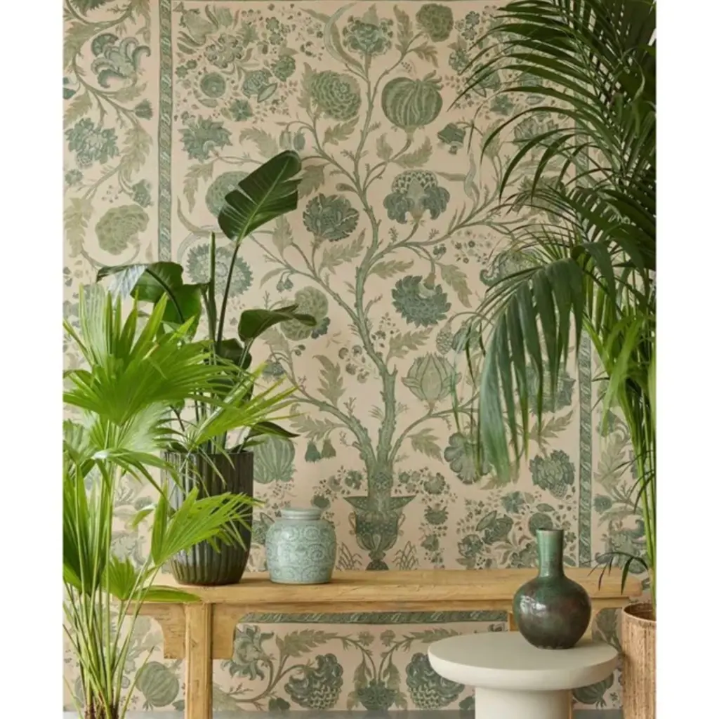 Eijffinger Eijffinger Amber Mural Tree of Life Red Emerald 350687