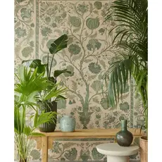 Eijffinger Eijffinger Amber Mural Tree of Life Red Emerald 350687