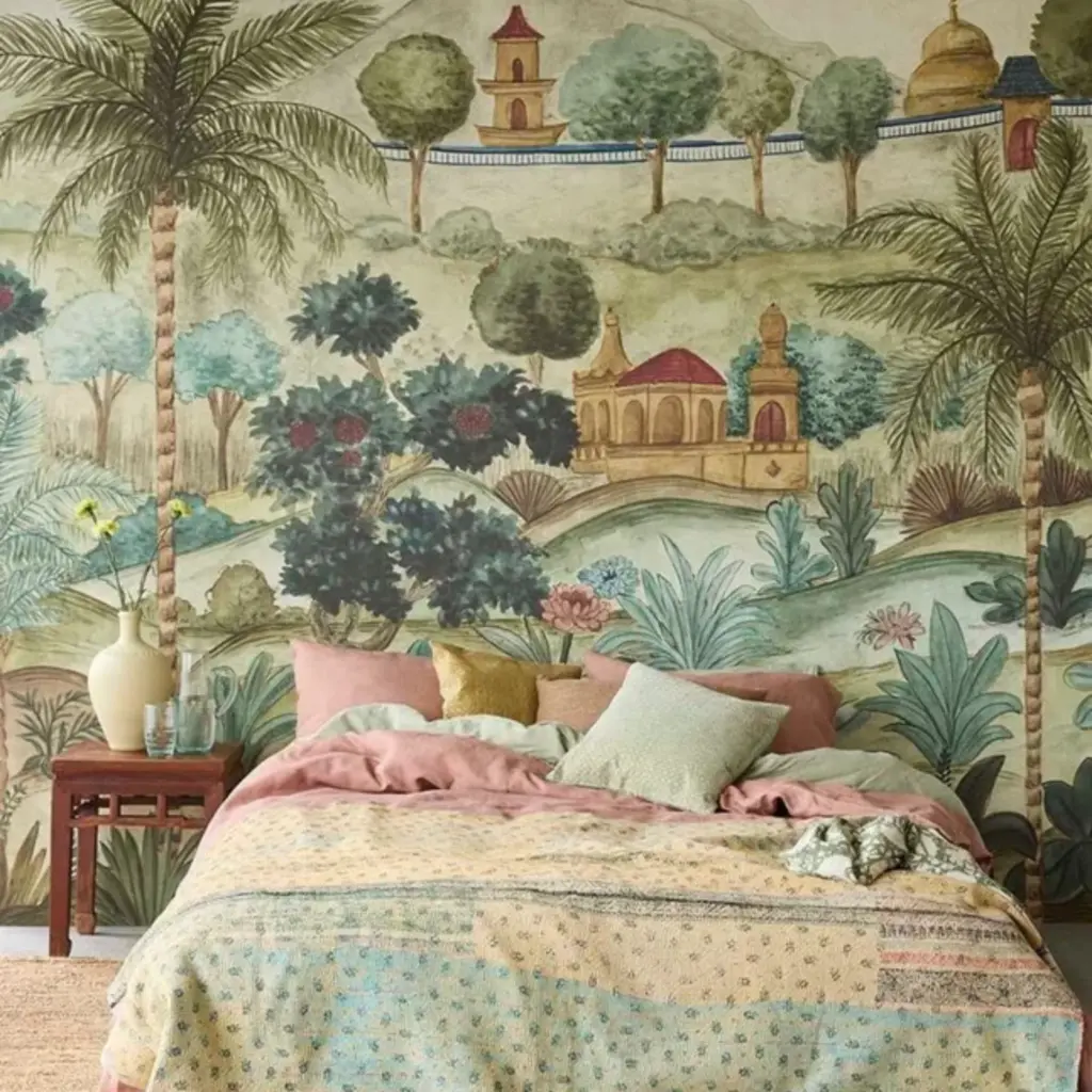 Eijffinger Eijffinger Amber Mural Majestic Garden Jade 350680