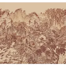 Eijffinger Eijffinger Emerald Wallpower Misty Mountain Burgundy 333473