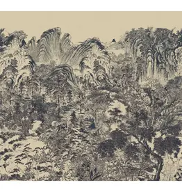 Eijffinger Eijffinger Emerald Wallpower Misty Mountain Indigo 333475