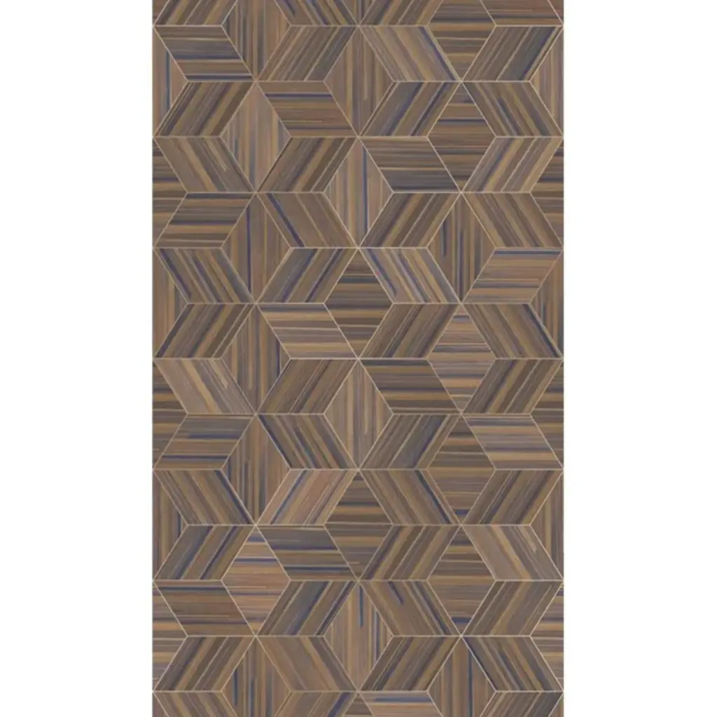 Eijffinger Eijffinger Gilded Wallpower Veneer Diamonds Indigo 340180