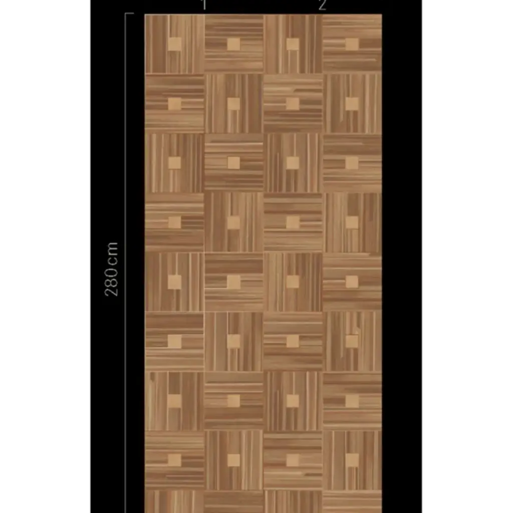 Eijffinger Eijffinger Gilded Wallpower Veneer Blocks Camel 340182