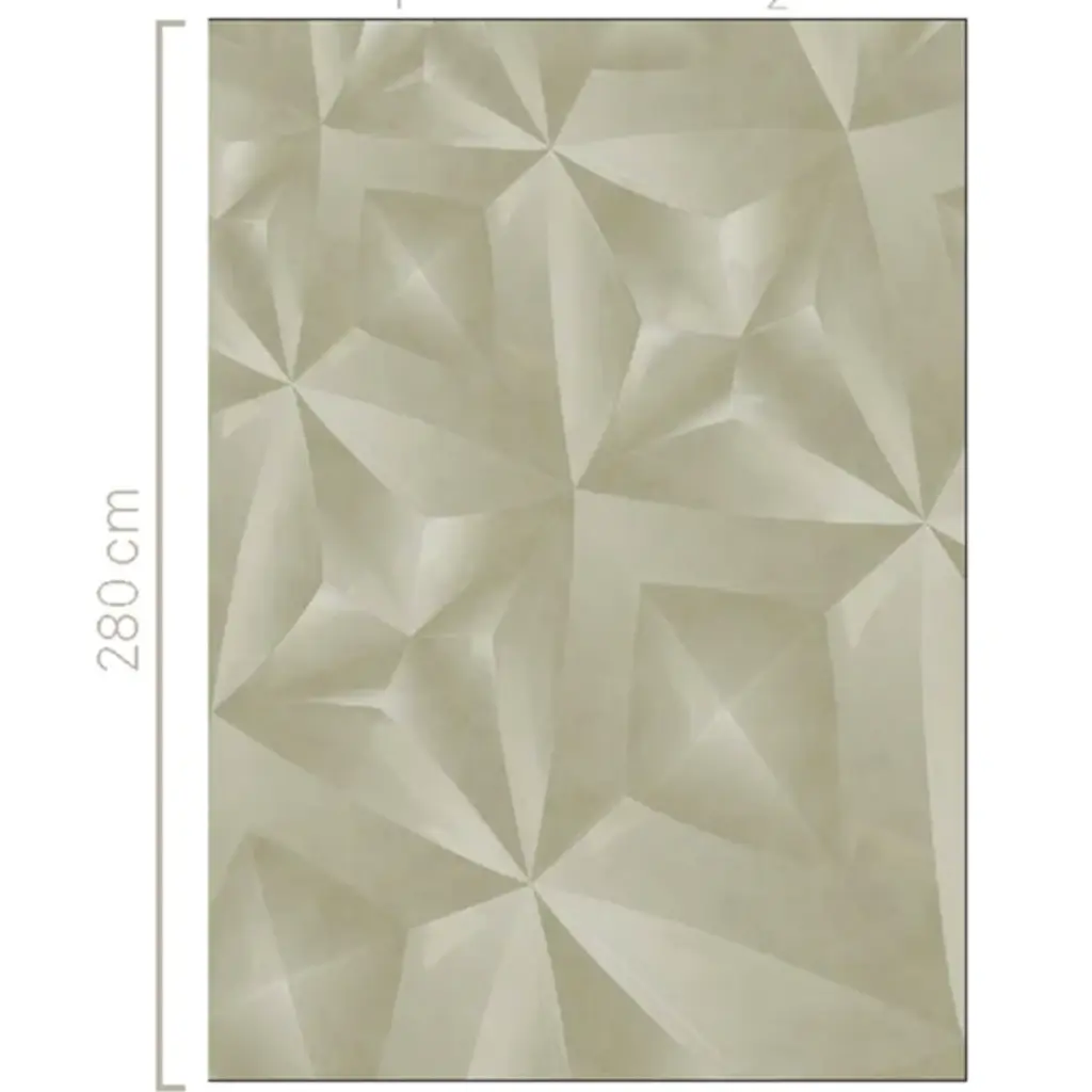 Eijffinger Eijffinger Gilded Wallpower Crystal Left Sage 340188