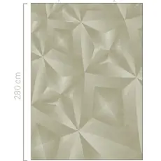 Eijffinger Eijffinger Gilded Wallpower Crystal Left Sage 340188