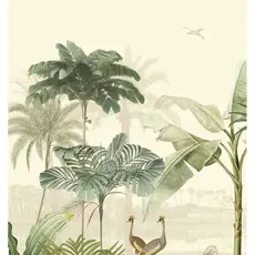 Eijffinger Eijffinger Oasis Wallpower Lush Lagoon Small Warm White 317403