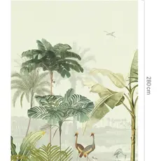 Eijffinger Eijffinger Oasis Wallpower Lush Lagoon Small Blush Blue 317405