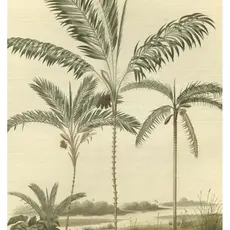 Eijffinger Eijffinger Oasis Wallpower Palm Portrait Natural 317406