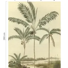 Eijffinger Eijffinger Oasis Wallpower Palm Portrait Natural 317406