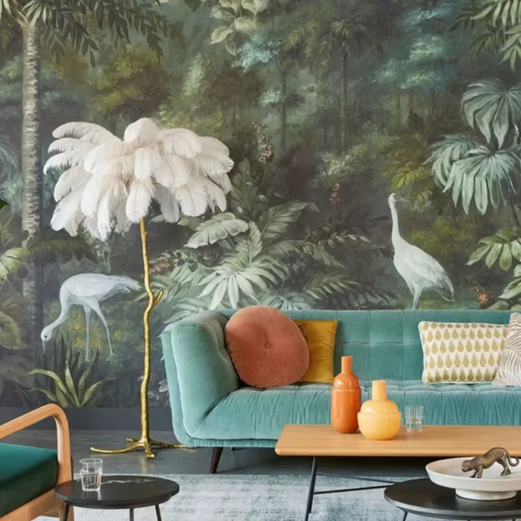 Eijffinger Eijffinger Oasis Wallpower Painted Paradise Fauna 317408