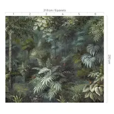 Eijffinger Eijffinger Oasis Wallpower Painted Paradise Fauna 317409