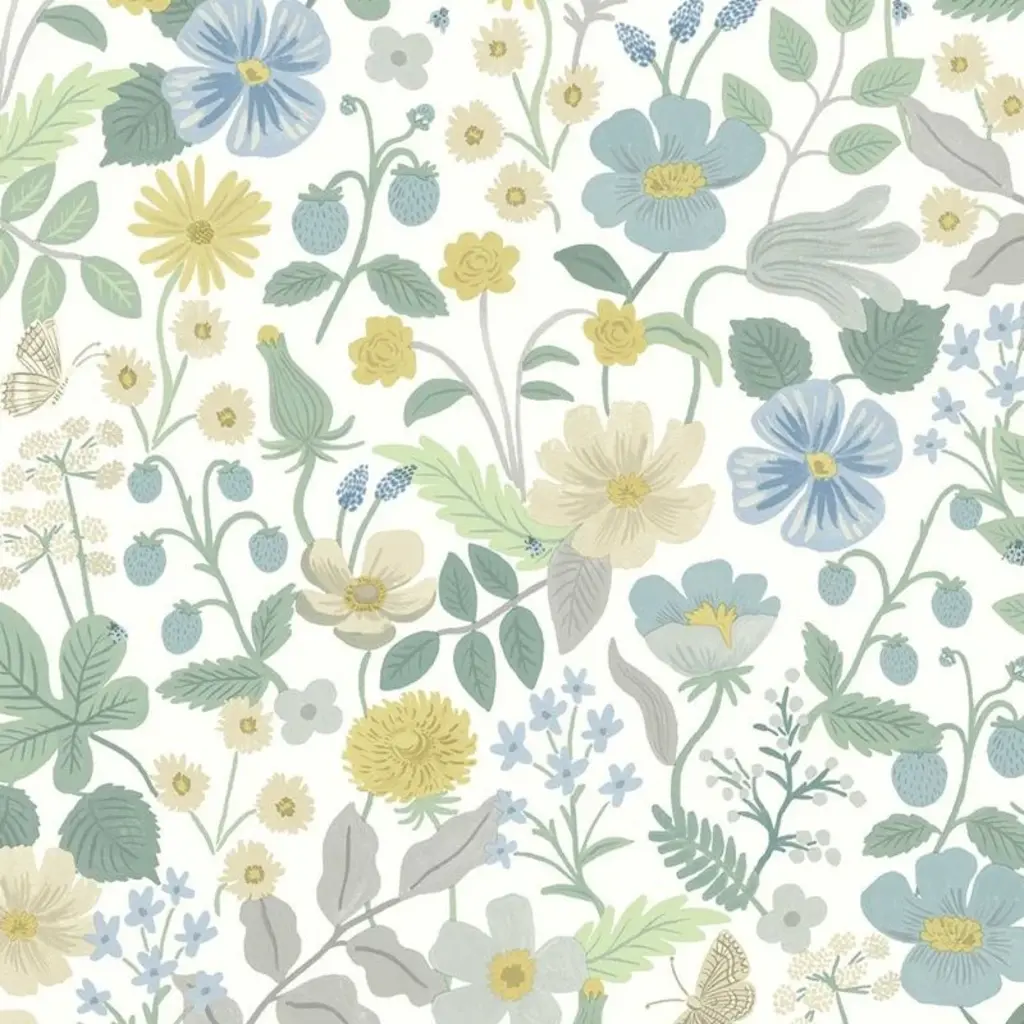 Eijffinger Eijffinger Rifle Paper Co. behang Strawberry Fields RP7357