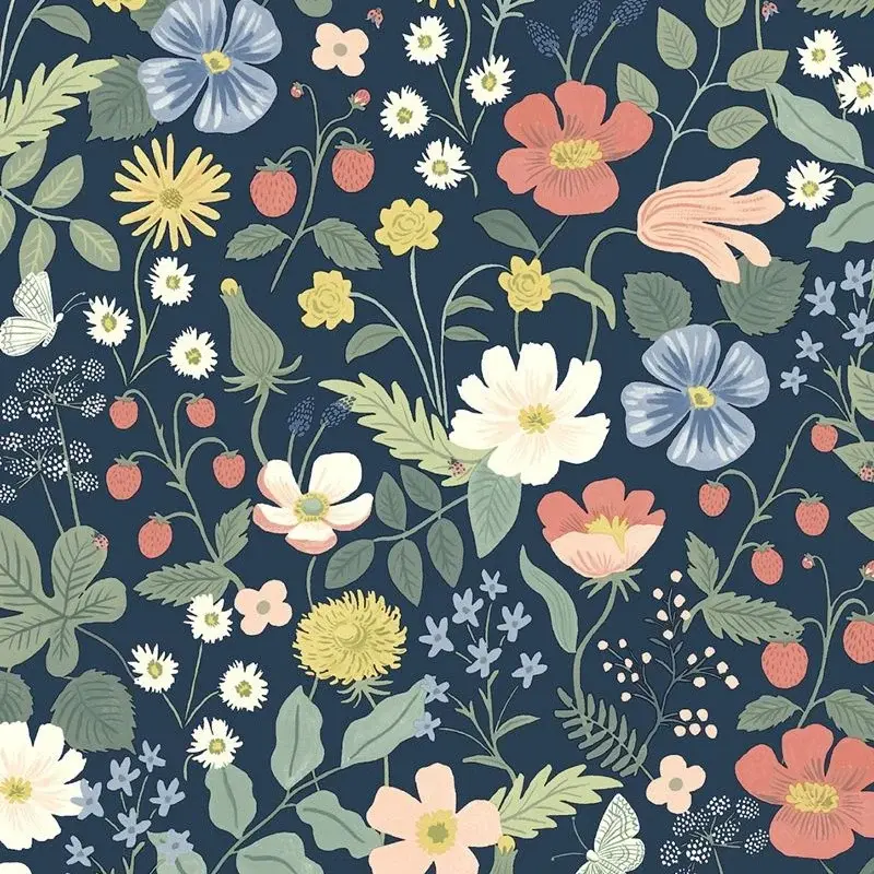 Eijffinger Eijffinger Rifle Paper Co. behang Strawberry Fields RP7358