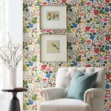 Eijffinger Eijffinger Rifle Paper Co. behang Strawberry Fields RP7354