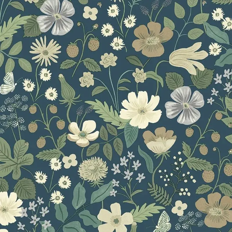 Eijffinger Eijffinger Rifle Paper Co. behang Strawberry Fields RP7359