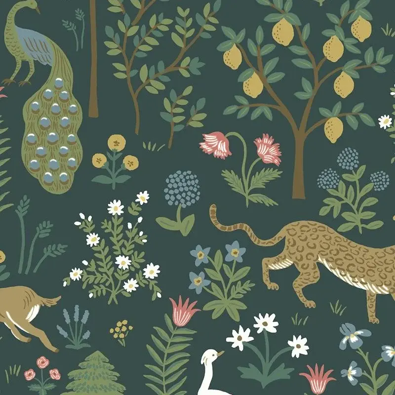 Eijffinger Eijffinger Rifle Paper Co. behang Menagerie RP7306