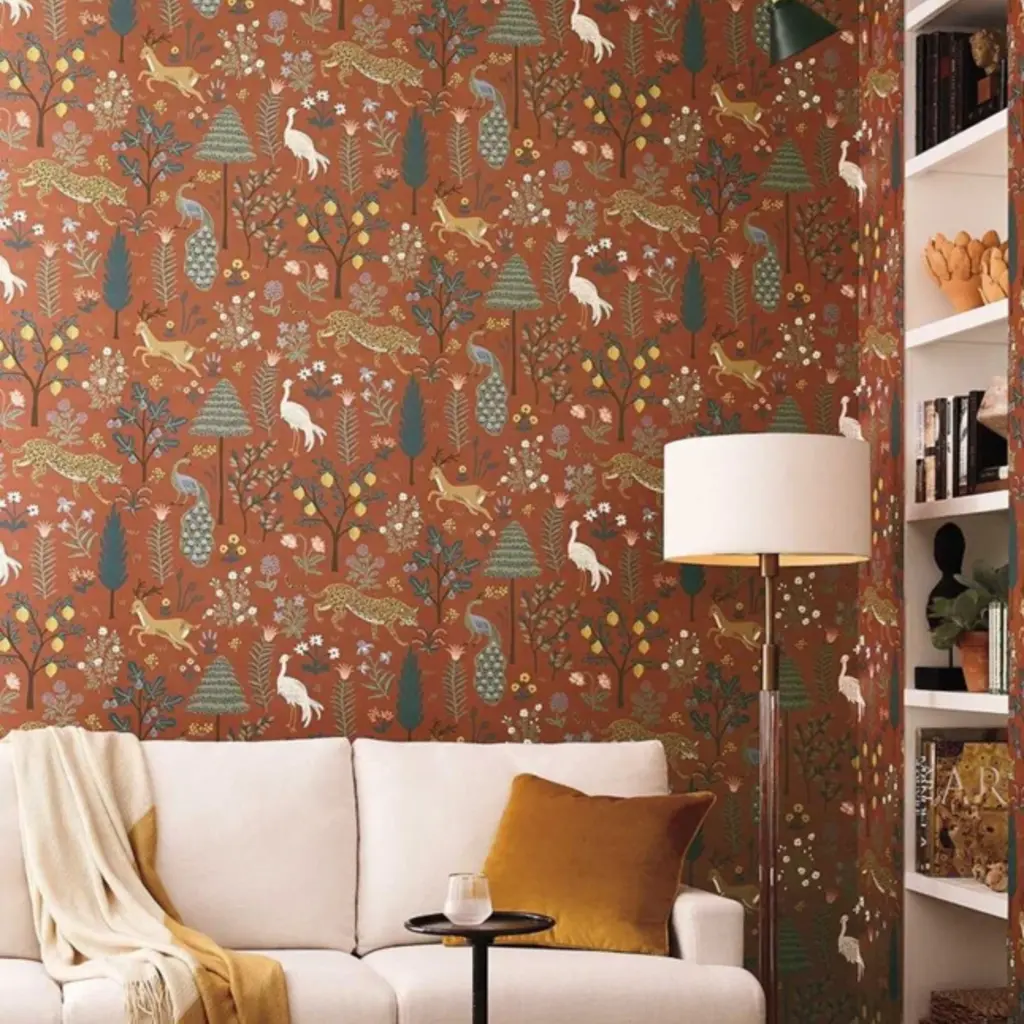 Eijffinger Eijffinger Rifle Paper Co. behang Menagerie RP7301