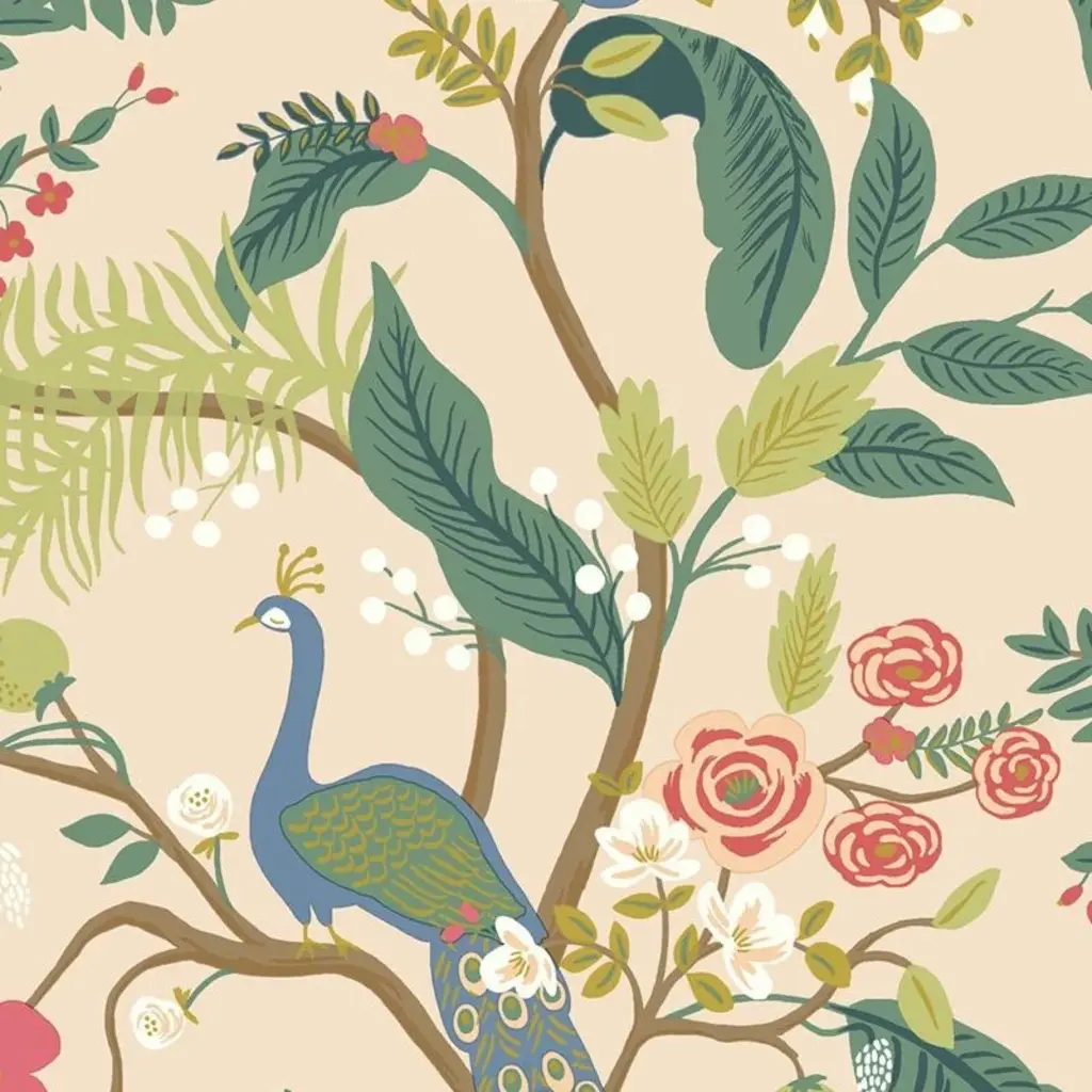 Eijffinger Eijffinger Rifle Paper Co. behang Peacock RI5169