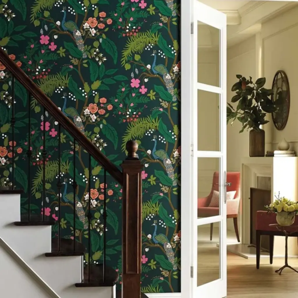 Eijffinger Eijffinger Rifle Paper Co. behang Peacock RI5168