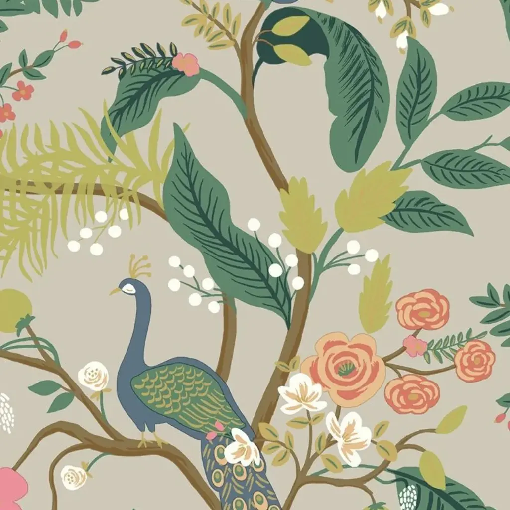 Eijffinger Eijffinger Rifle Paper Co. behang Peacock RI5171