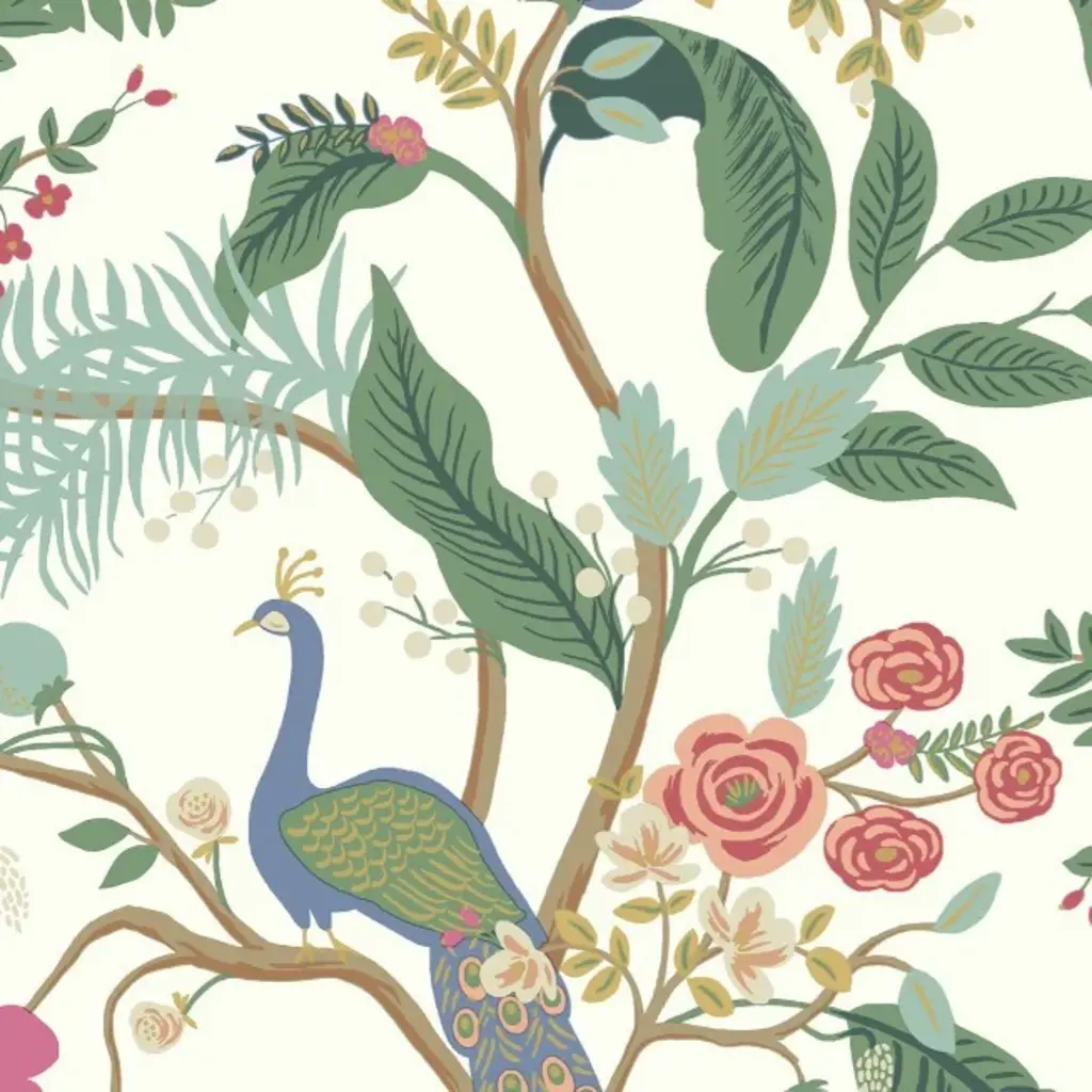 Eijffinger Eijffinger Rifle Paper Co. behang Peacock RI5174