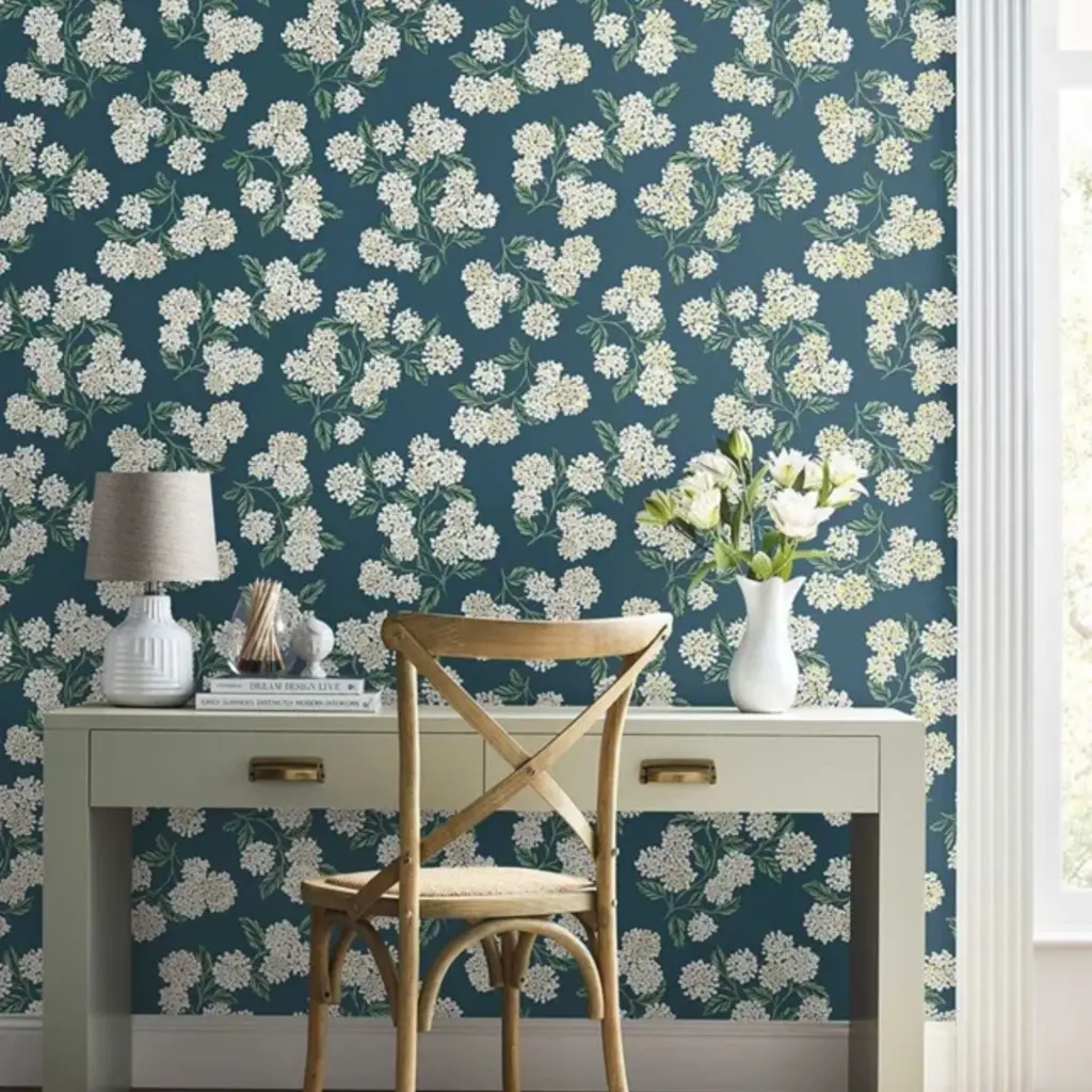 Eijffinger Eijffinger Rifle Paper Co. behang Hydrangea RP7395