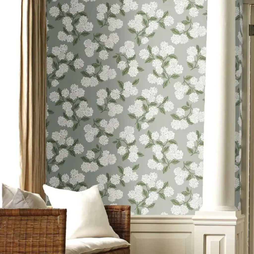 Eijffinger Eijffinger Rifle Paper Co. behang Hydrangea RI5144
