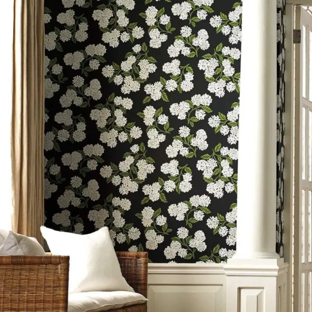 Eijffinger Eijffinger Rifle Paper Co. behang Hydrangea RI5146