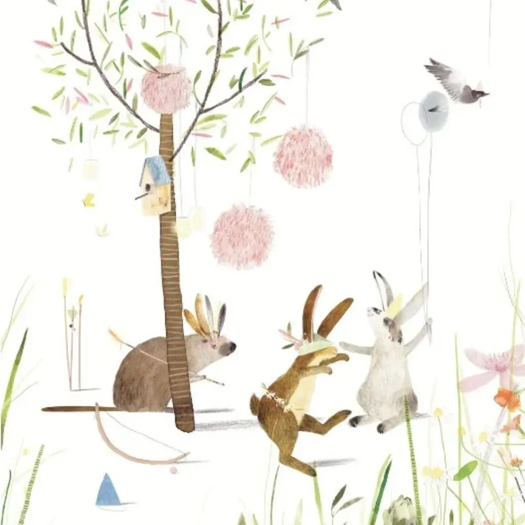 Eijffinger Eijffinger Wallpower Junior 364160 Party Bunnies