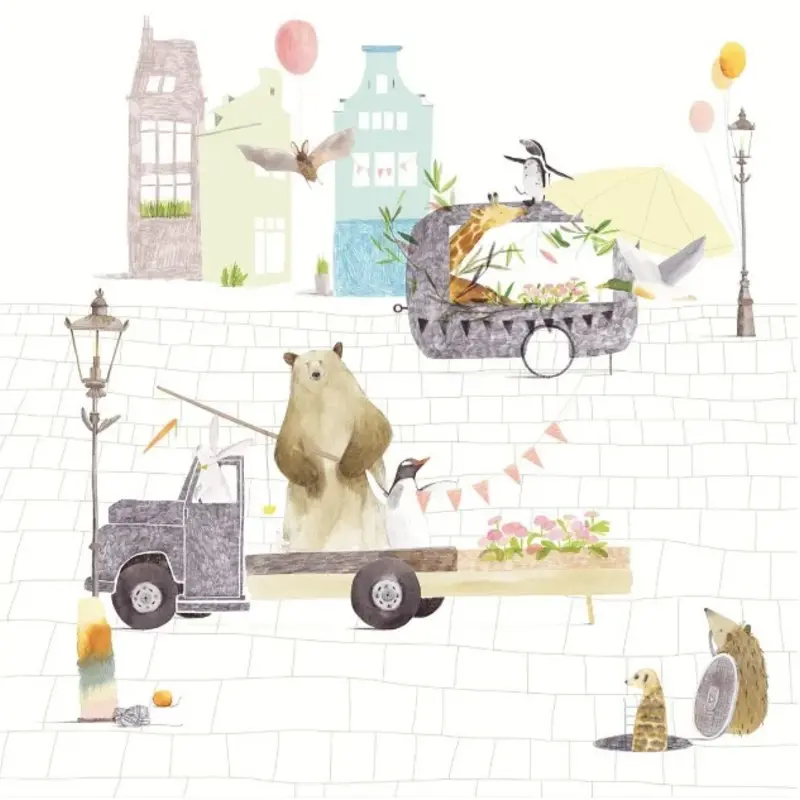 Eijffinger Eijffinger Wallpower Junior 364163 At The Market