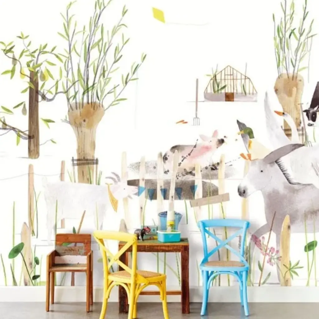 Eijffinger Eijffinger Wallpower Junior 364161 Farm Life