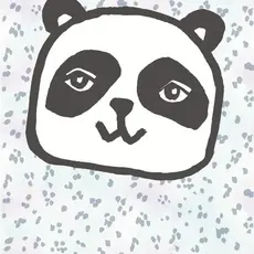 Eijffinger Eijffinger Wallpower Junior 364105 Panda Tiger Blue