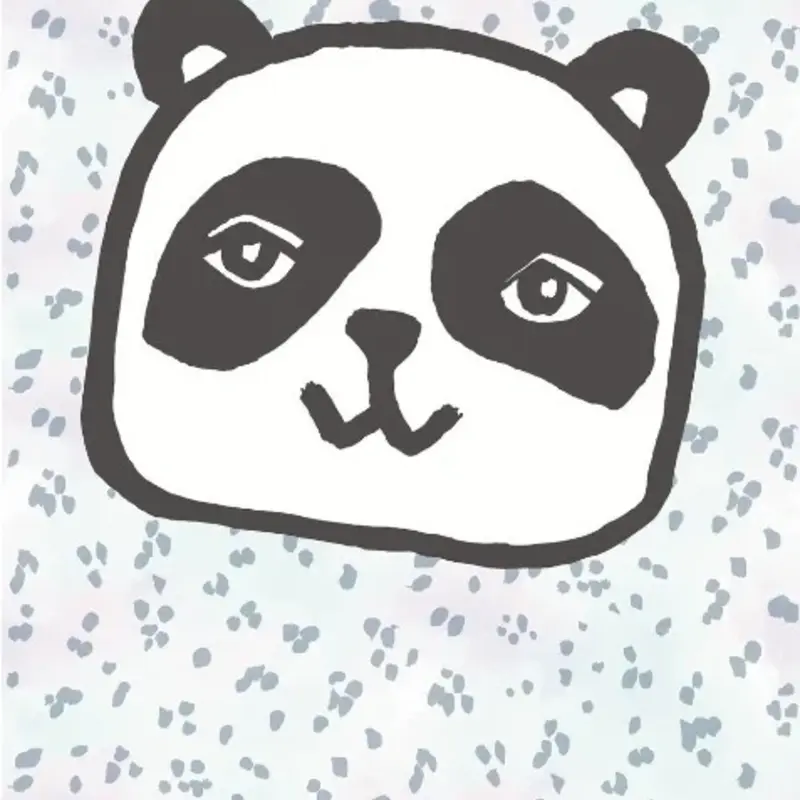 Eijffinger Eijffinger Wallpower Junior 364105 Panda Tiger Blue