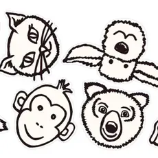 Eijffinger Eijffinger Wallpower Junior Stickers 864002 Animaux
