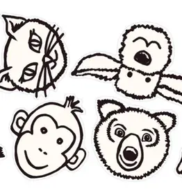 Eijffinger Eijffinger Wallpower Junior Stickers 864002 Animaux