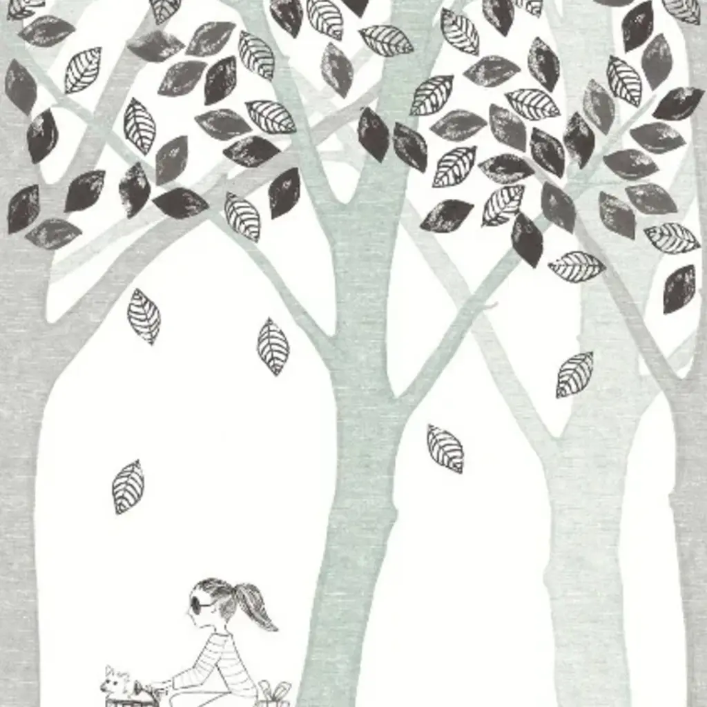 Eijffinger Eijffinger Wallpower Junior 364133 Bike, Leaf, Tree