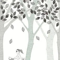 Eijffinger Eijffinger Wallpower Junior 364133 Bike, Leaf, Tree