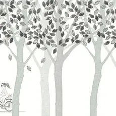 Eijffinger Eijffinger Wallpower Junior 364197 Bike, Leaf, Tree