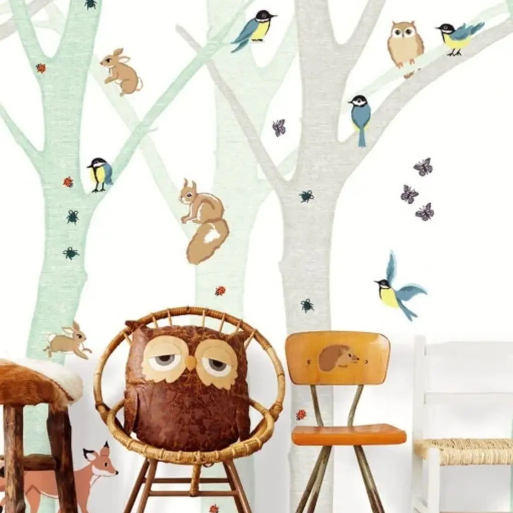 Eijffinger Eijffinger Wallpower Junior 364128 Green Tree