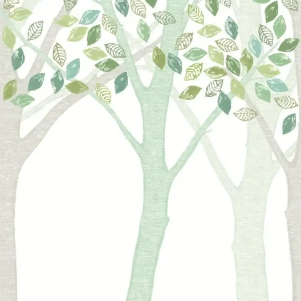 Eijffinger Eijffinger Wallpower Junior 364129 Green Leaf Tree