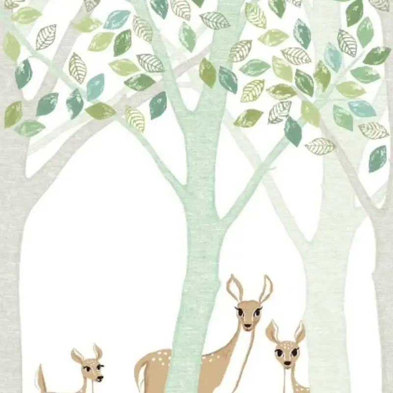 Eijffinger Eijffinger Wallpower Junior 364130 Deer, Leaf, Tree