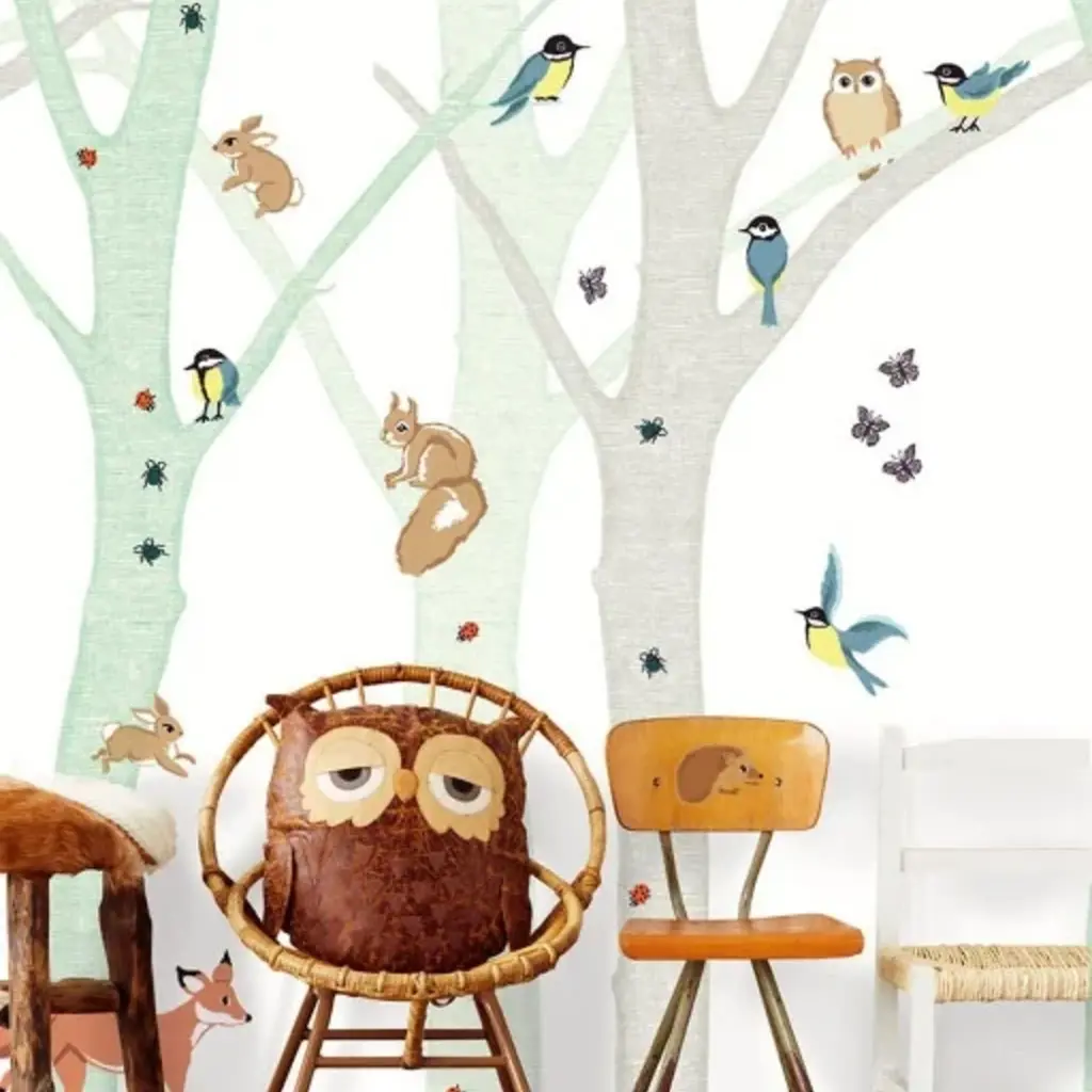 Eijffinger Eijffinger Wallpower Junior Stickers 864004 In The Woods