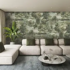 Hooked on Walls Hookedonwalls Long Island behang Lakeview 26250