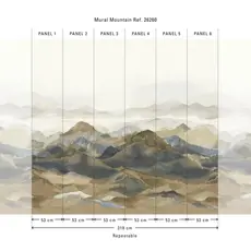 Hooked on Walls Hookedonwalls Long Island Panorma Mountain 26260