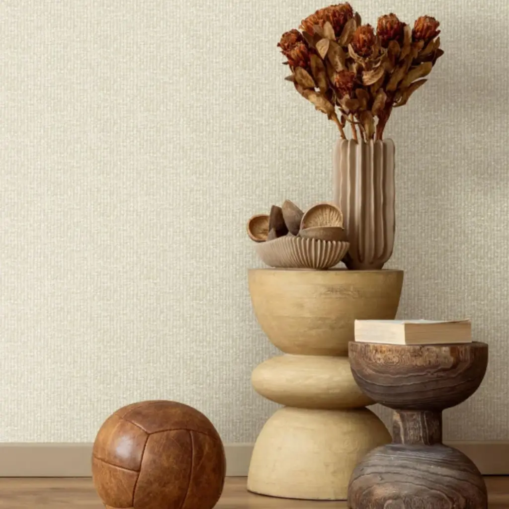 Hooked on Walls Hookedonwalls Chunky Weaves behang Jute 30633