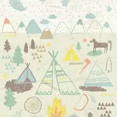 Eijffinger Eijffinger Wallpower Junior 364126 Indian Daylight